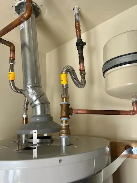 Water heater installation and plumbing repair in Wakeby